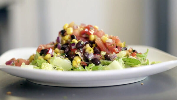 Corn, Black Bean & Tomato Salad