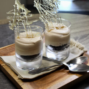 Dessert Thyme: Home made Chocolate Mousse and Tiramisu Parfaits