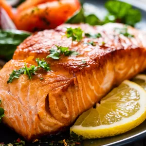 Wild Mushroom Risotto with Seared Salmon fillets
